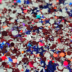 Freedom Holographic Chunky Glitter - Multicolor Glitter Freedom Holographic Chunky Glitter - Multicolor Glitter
