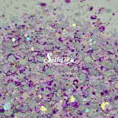 Grape Yogurt Iridescent Chunky Glitter - Purple Glitter Grape Yogurt Iridescent Chunky Glitter - Purple Glitter