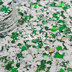 Winter in Green Chunky Glitter - Green Glitter Winter in Green Chunky Glitter - Green Glitter