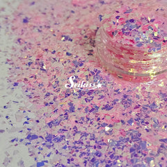 Small Flakes Glitter Bundle (Set of 3) - Green, Pink, and Yellow Glitter Small Flakes Glitter Bundle (Set of 3) - Green, Pink, and Yellow Glitter