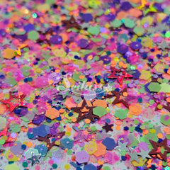 Fiesta Glitter Mix - Multicolor Shape Glitter Fiesta Glitter Mix - Multicolor Shape Glitter