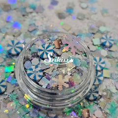 Blizzard Chunky Glitter - Multicolor Glitter Blizzard Chunky Glitter - Multicolor Glitter