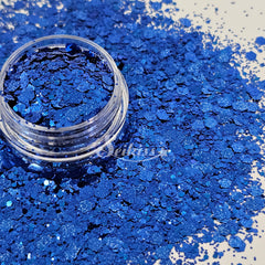 Royal Metallic Chunky Glitter - Blue Glitter Royal Metallic Chunky Glitter - Blue Glitter