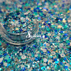 Aruba Chunky Glitter - Blue Glitter Aruba Chunky Glitter - Blue Glitter