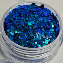 Blue Glitter Bundle (Set of 5) - Blue Glitter Blue Glitter Bundle (Set of 5) - Blue Glitter