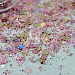 Blossom Glitter Mix - Flower Shape Glitter Blossom Glitter Mix - Flower Shape Glitter