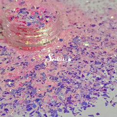 Small Flakes Glitter Bundle (Set of 3) - Green, Pink, and Yellow Glitter Small Flakes Glitter Bundle (Set of 3) - Green, Pink, and Yellow Glitter