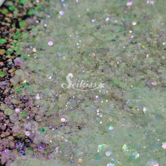 Moonlight Pink Chunky Glitter - White Glitter Moonlight Pink Chunky Glitter - White Glitter