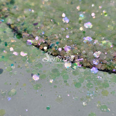 Moonlight Pink Chunky Glitter - White Glitter Moonlight Pink Chunky Glitter - White Glitter