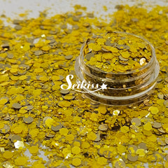 Yellow Citrine Chunky Glitter - Multicolor Glitter Yellow Citrine Chunky Glitter - Multicolor Glitter