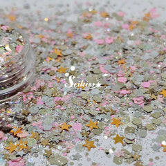 Superstar Glitter Mix - Gold and Pink Glitter Superstar Glitter Mix - Gold and Pink Glitter