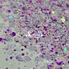 Grape Yogurt Iridescent Chunky Glitter - Purple Glitter Grape Yogurt Iridescent Chunky Glitter - Purple Glitter