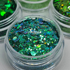 Green Glitter Bundle (Set of 4) - Green Glitter Green Glitter Bundle (Set of 4) - Green Glitter