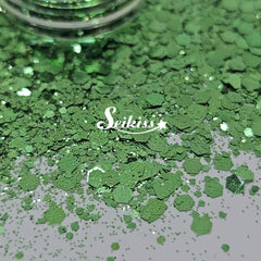 Dark Sage Metallic Chunky Glitter - Green Glitter Dark Sage Metallic Chunky Glitter - Green Glitter