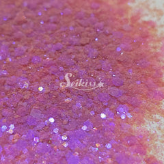 Mauve Iridescent Chunky Glitter - Purple Glitter Mauve Iridescent Chunky Glitter - Purple Glitter
