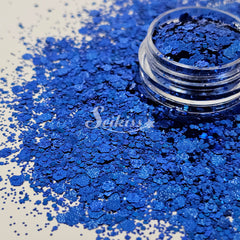 Royal Metallic Chunky Glitter - Blue Glitter Royal Metallic Chunky Glitter - Blue Glitter