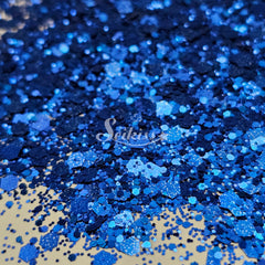 Royal Metallic Chunky Glitter - Blue Glitter Royal Metallic Chunky Glitter - Blue Glitter