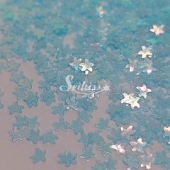 Azure Sea Stars Shape Glitter - Blue Glitter Azure Sea Stars Shape Glitter - Blue Glitter