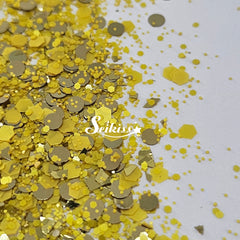 Yellow Citrine Chunky Glitter - Multicolor Glitter Yellow Citrine Chunky Glitter - Multicolor Glitter