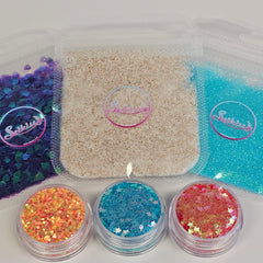 Summer Glitter Bundle (Set of 6) - Multicolor Glitter Summer Glitter Bundle (Set of 6) - Multicolor Glitter