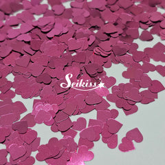 Pink Hearts - Pink Glitter Pink Hearts - Pink Glitter
