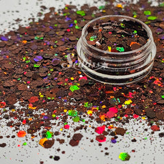 Chocolat Holographic Chunky Glitter - Brown Glitter Chocolat Holographic Chunky Glitter - Brown Glitter