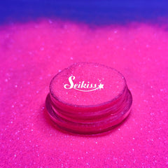 Fluorescent Magenta Fine Glitter - Pink Glitter Fluorescent Magenta Fine Glitter - Pink Glitter