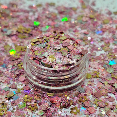 Blossom Glitter Mix - Flower Shape Glitter Blossom Glitter Mix - Flower Shape Glitter