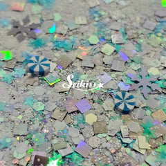 Blizzard Chunky Glitter - Multicolor Glitter Blizzard Chunky Glitter - Multicolor Glitter