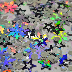Silver Winter Chunky Glitter - Silver Glitter Silver Winter Chunky Glitter - Silver Glitter