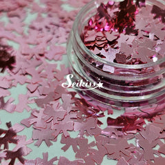 Pink Bows Shape Glitter - Pink Glitter Pink Bows Shape Glitter - Pink Glitter