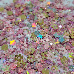 Blossom Glitter Mix - Flower Shape Glitter Blossom Glitter Mix - Flower Shape Glitter