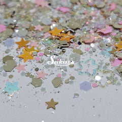 Superstar Glitter Mix - Gold and Pink Glitter Superstar Glitter Mix - Gold and Pink Glitter