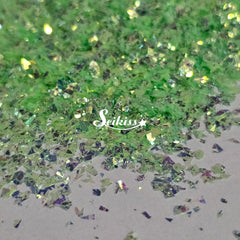 Small Flakes Glitter Bundle (Set of 3) - Green, Pink, and Yellow Glitter Small Flakes Glitter Bundle (Set of 3) - Green, Pink, and Yellow Glitter