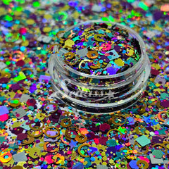 Arcade Glitter Mix - Multicolor Shape Glitter Arcade Glitter Mix - Multicolor Shape Glitter
