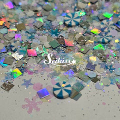 Blizzard Chunky Glitter - Multicolor Glitter Blizzard Chunky Glitter - Multicolor Glitter