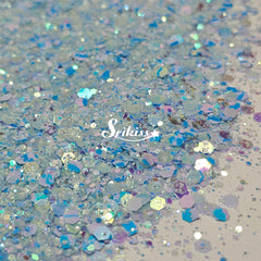 Blueberry Iridescent Chunky Glitter - Blue Glitter Blueberry Iridescent Chunky Glitter - Blue Glitter