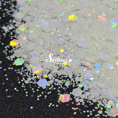 Arctic Holographic Chunky Glitter - White Glitter Arctic Holographic Chunky Glitter - White Glitter