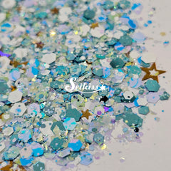 Starry Sky Chunky Glitter - Multicolor Glitter Starry Sky Chunky Glitter - Multicolor Glitter