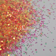 Summer Metallic Small Glitter - Orange Glitter Summer Metallic Small Glitter - Orange Glitter