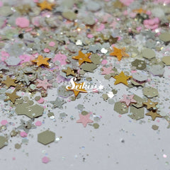 Superstar Glitter Mix - Gold and Pink Glitter Superstar Glitter Mix - Gold and Pink Glitter