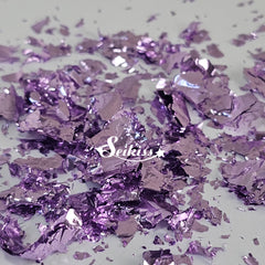 Lavender Metallic Foil Flakes - Purple Flakes Lavender Metallic Foil Flakes - Purple Flakes