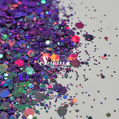 Hyperviolet  Chameleon Chunky Glitter - Purple Glitter / Blue Glitter Hyperviolet  Chameleon Chunky Glitter - Purple Glitter / Blue Glitter