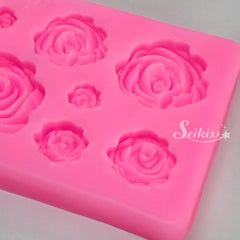 Roses Silicone Mold Roses Silicone Mold