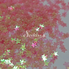 Coral Sea Stars Shape Glitter - Pink Glitter Coral Sea Stars Shape Glitter - Pink Glitter