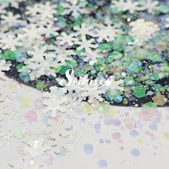 White Christmas Chunky Glitter - White Glitter White Christmas Chunky Glitter - White Glitter