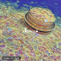 Pink Glow in the dark Chunky Glitter - Pink Glitter Pink Glow in the dark Chunky Glitter - Pink Glitter