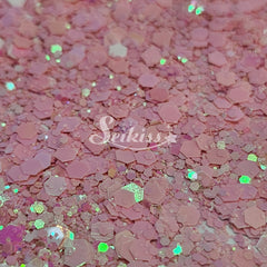 Blush Metallic Chunky Glitter - Pink Glitter Blush Metallic Chunky Glitter - Pink Glitter