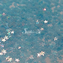 Azure Sea Stars Shape Glitter - Blue Glitter Azure Sea Stars Shape Glitter - Blue Glitter