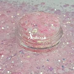 Pink Glow in the dark Chunky Glitter - Pink Glitter Pink Glow in the dark Chunky Glitter - Pink Glitter